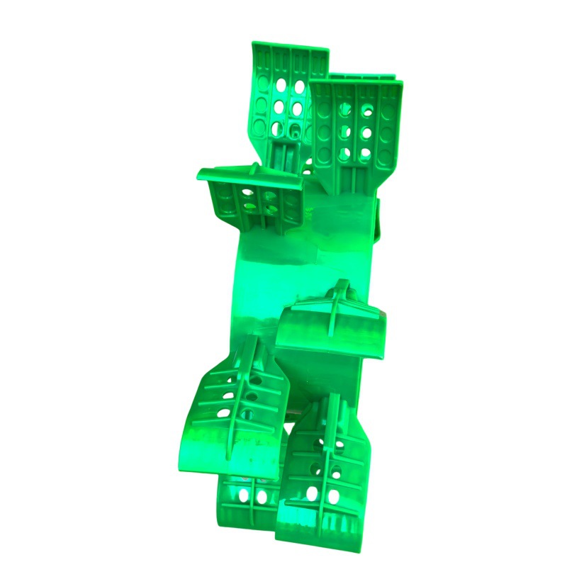 Accesorios de plástico para la máquina de oxigenación de piscifactor tipo carro de agua tipo carro de agua tipo impulsor verde de doble capa impulsor de espesamiento de carro de agua