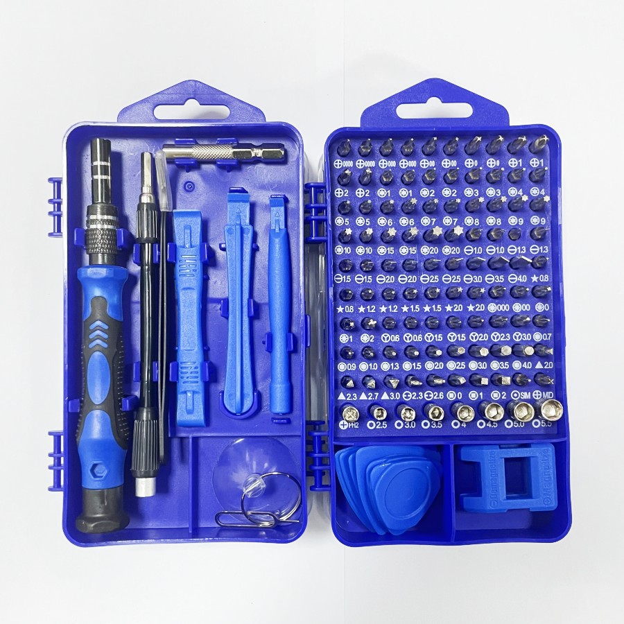 115-in-1 screwdriver set affordable version (blue)