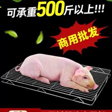 不锈钢猪肉架猪肉台展示架双层网架加粗冷却架面包蛋糕凉网猪肉网