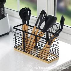 アマゾン木製スプーン家庭用箸籠食器筒水切り収納箸桶北欧風多機能箸