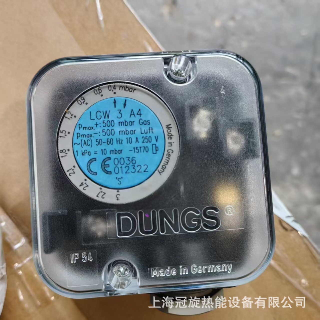顺丰包邮销售DUNGS冬斯LGW3A4 燃烧器空气压力操作说明书