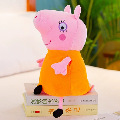 Oyuncaq yastıqlar — Doll Family of Four - orange-pig-30cm