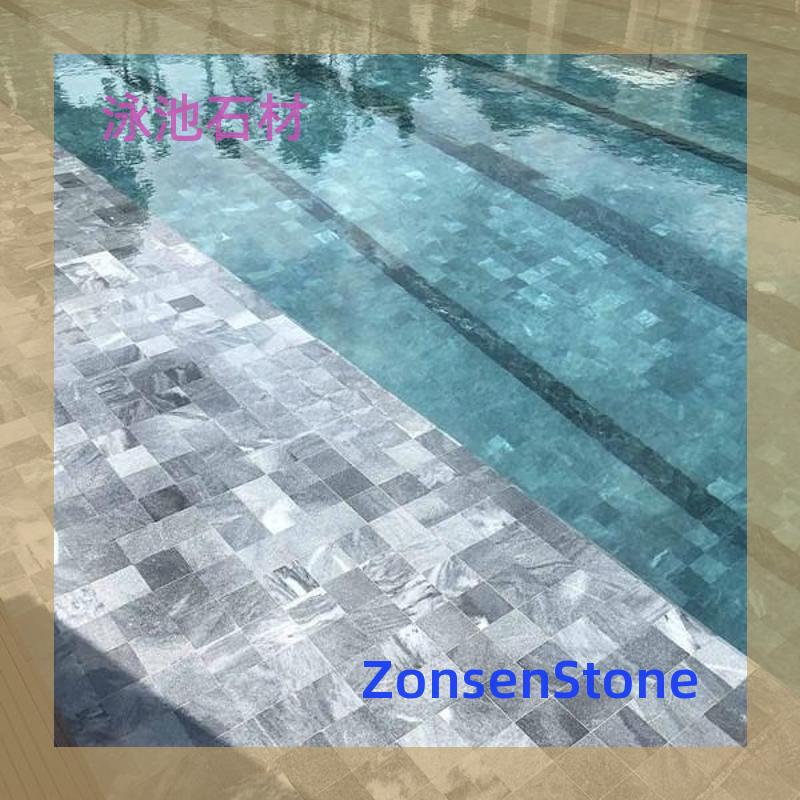 Granite Pool Stone Materials Are Available in Various Sizes and Finishes, and Can Be Produced Upon Demand