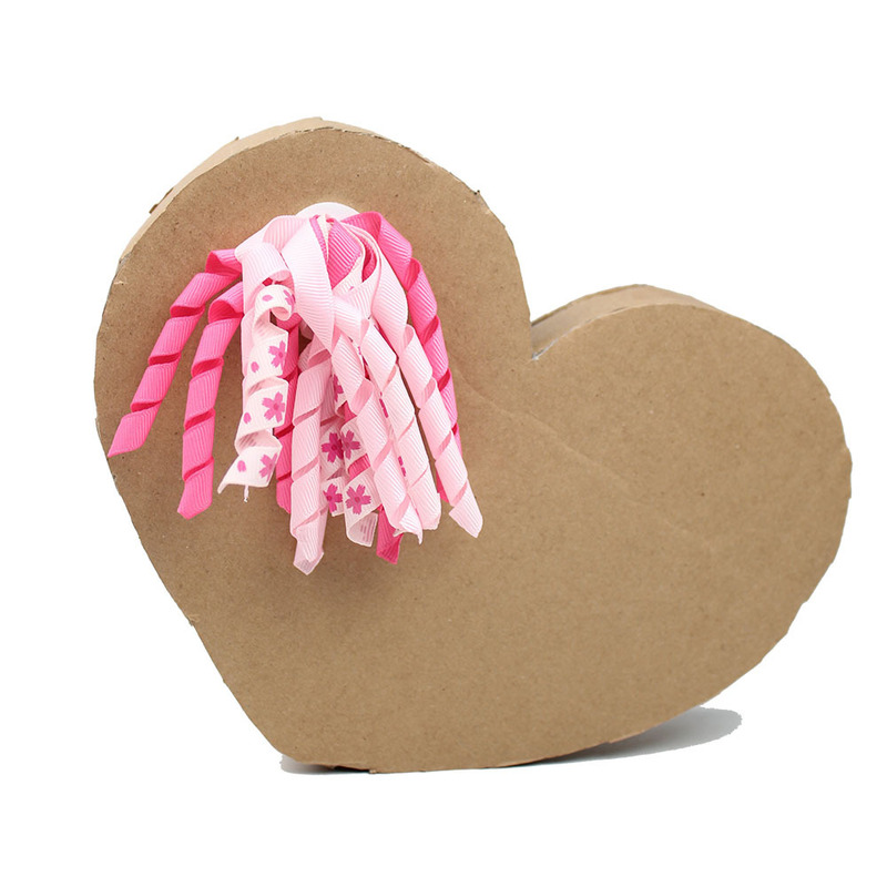 Amazon Explosive Curly Ribbon Bow Gift Packaging Pink Gift Bow Self-adhesive Thread Gift Bag