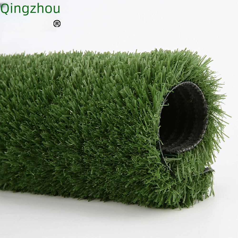 Цинчжоу GRASS Футбольное поле Искусственная Коттеджная трава Без заполнения Профессиональный футбол Псевдо -Псевдо -Курсор Внутренний стадион