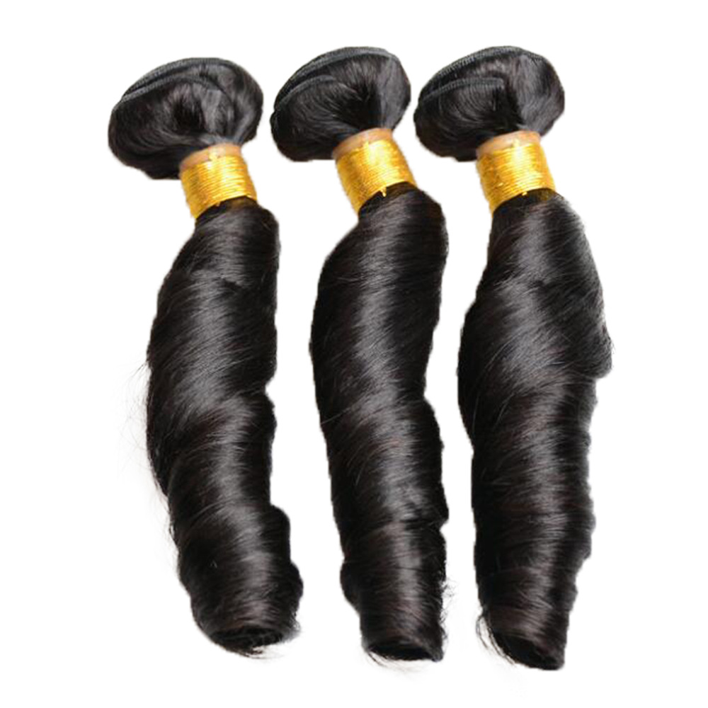 Xuchang real hair spring curly wig hair...