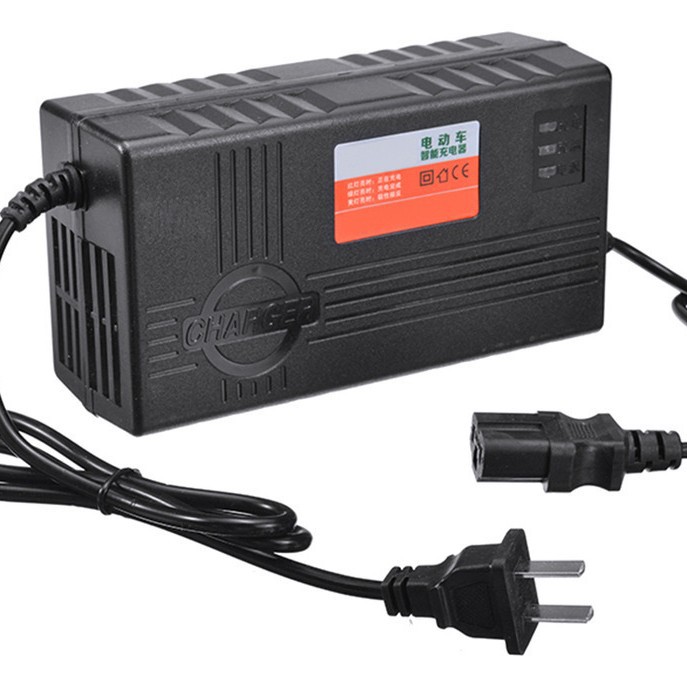 专卖推荐24V 36V48V60V72V20AH阻燃塑料电动车充电器 智能电