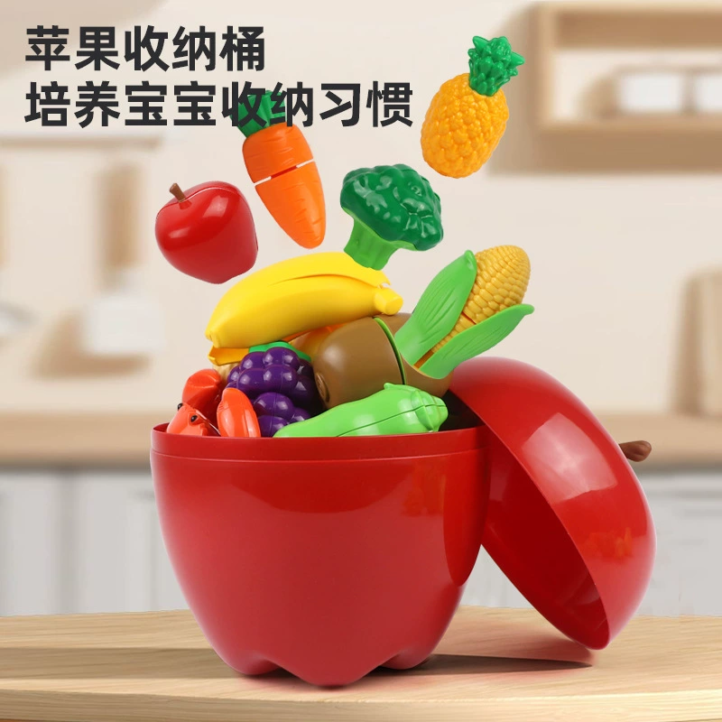 Реалистичная семейная игрушка для резки