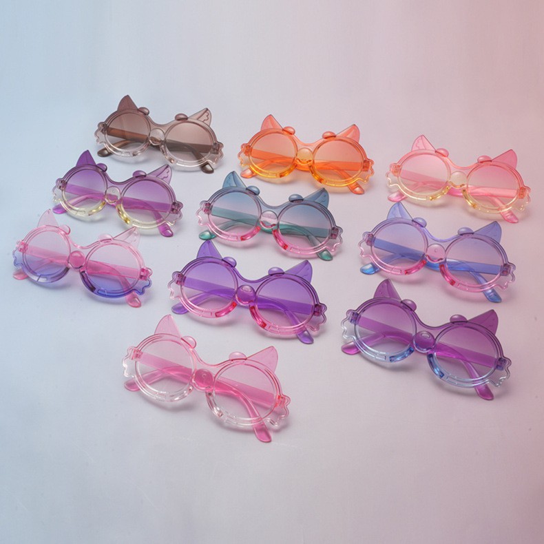 2025 nuevos lindos gafas de sol para niños PC en gafas de sol de comercio electrónico para correr gafas de protección solar UV para niños