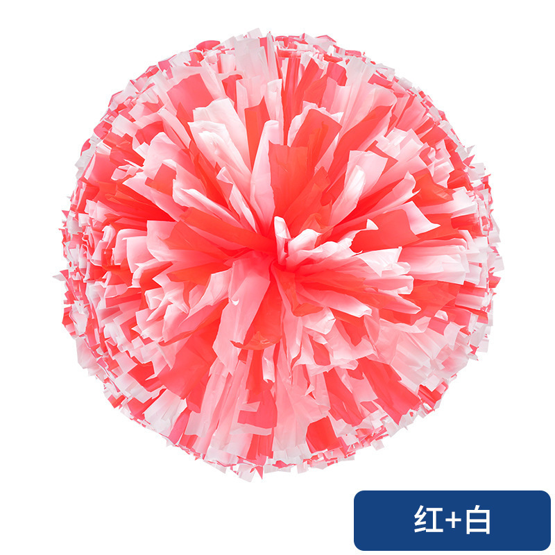 Porristas Bola de flores porristas mano flor mano sacudida flor danza rendimiento mano flor porristas flor bola de color rendimiento