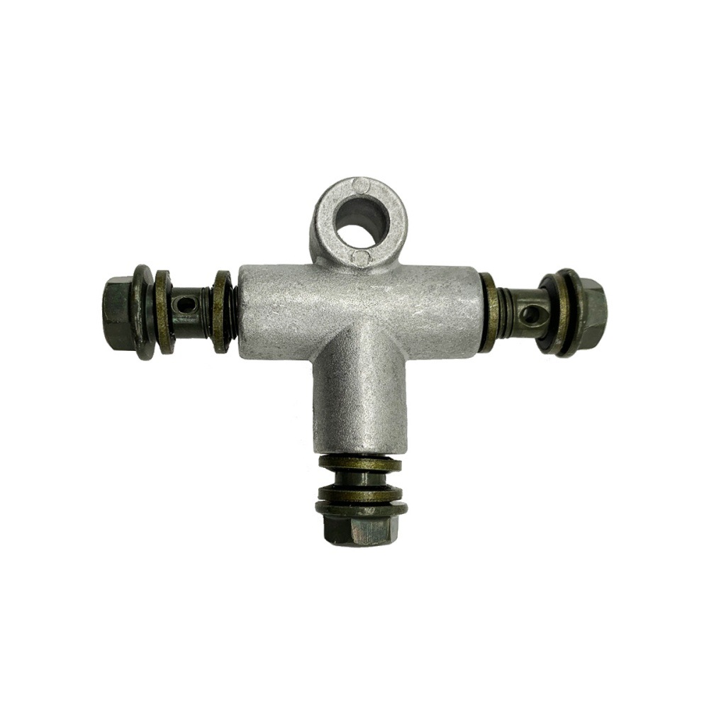 M10 Off-Road Motorcycle Atv Four-Wheel Beach Bike Go-Kart Brake Hose Three-Way Connector Brake Pump Connection Head