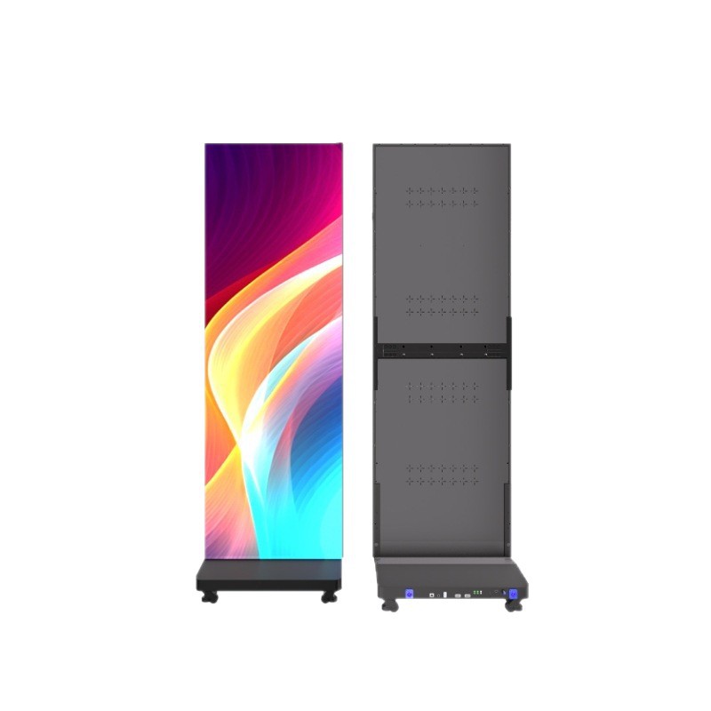 Pantallas de cartel transfronterizas LED pantalla publicitaria de alta definición al aire libre P2.5 sala de exposiciones de bodas edificio de oficinas pantalla LED a todo color