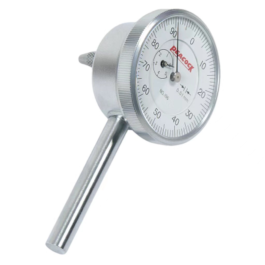 日本PEACOCK背测针盘式指示表196B