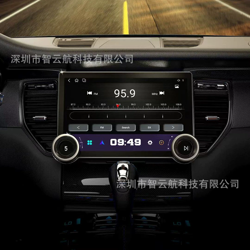 Универсальный блок с 11.8-дюймовым 2K экраном, Android, умная ручка/ручка-кнопка, 10‑ядерный, DSP, большой экран, CarPlay, навигатор