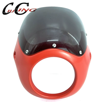 Motorcycle front windshield 660 Trident660 Pig Hood
