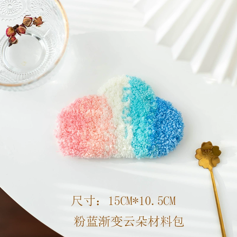 Набор для вышивания подставки «сделай сам» для начинающих, простой повседневный креативный маленький подарок ручной работы для домашнего использования