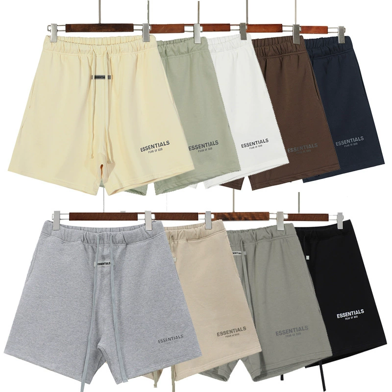 23SS новый кросс-бордерный внешний торговый ярлык FOG Essentials повседневные брюки с пятью карманами простые для мужчин и женщин