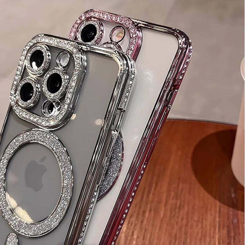 アップル16フラッシュ粉磁気吸引充電携帯ケースiPhone15proMaxドリル全包14転倒防止保護カバーを適用|undefined