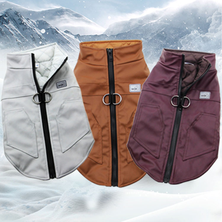 宠物保暖马甲泰迪比熊博美中小型宠物夹克加厚保暖马甲