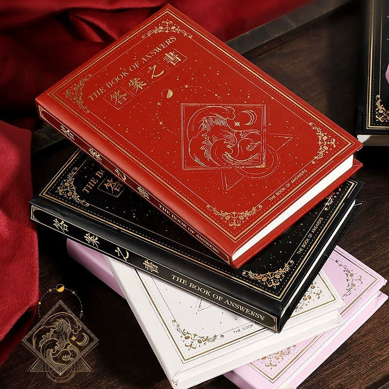 Party Book Game «Книга ответов» — развлечение для взрослых и подарок на день рождения, 4 цвета обложки
