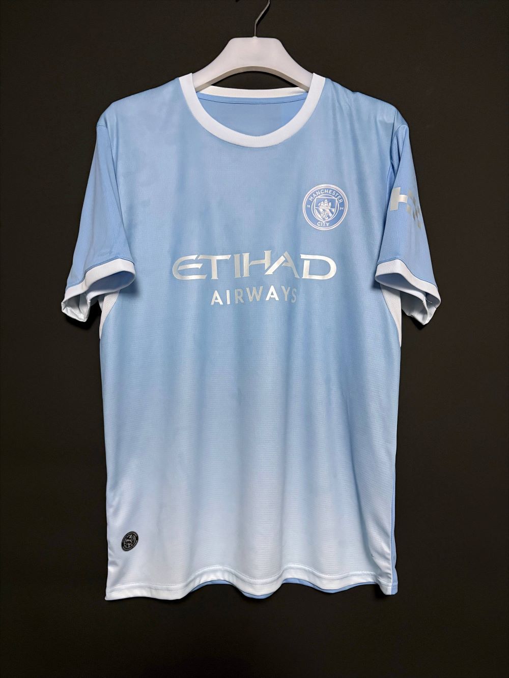 2627 Aficionados de la Liga Real Madrid Mbappe Barcelona Yarmar # 10 camisetas de fútbol de la Premier League para adultos con números impresos y envío gratuito