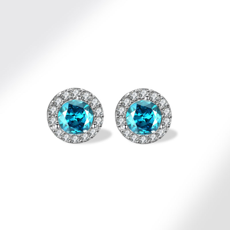 7g Weight 925 Sterling Silver Ear Needle Material Birthstone, Zircon Inlay Material Ear Studs Classification 1 Pair Quantity Office, Date Occasion 925 Sterling Silver Material Geometric Pattern Women's Gender Plating, Inlay Design Elegant, Streetwear Style 1 Pair 925 Sterling Silver Birthstone Zircon 925 Sterling Silver Earrings Geometric Ear Studs 8