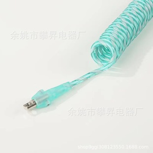 Direct Selling Spring Security Rope Anti Child Lost Traction Transparent Spring Rope Outdoor Surfing Security Rope