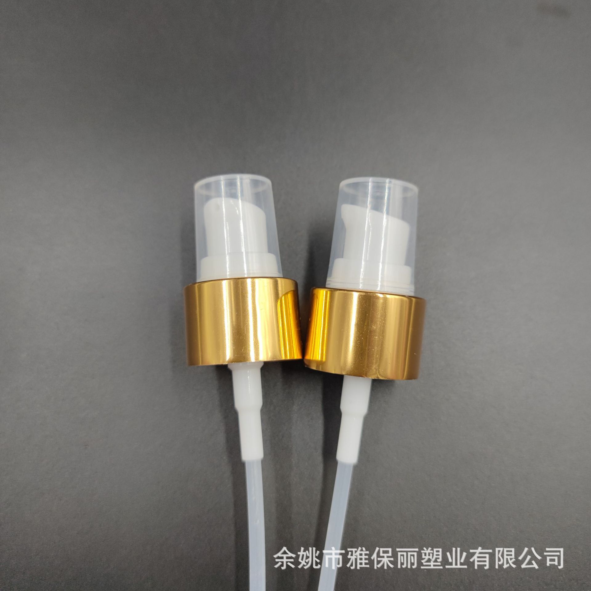 厂家批发24半罩粉泵PP塑料套氧化铝螺纹乳液泵按压式精华bb霜粉泵