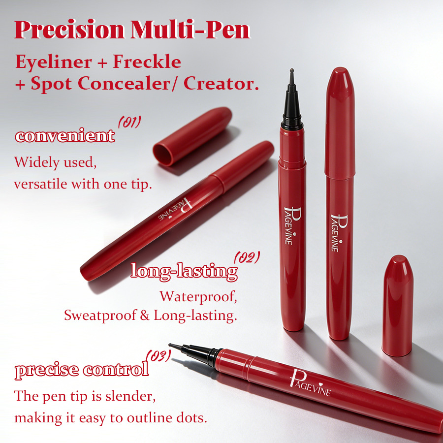Transfronterizos PAGE VNE natural pecas moles pen impermeable duradero no se marea belleza moles pecas pen comercio exterior image 4