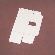 DIY 金属压花切割刀模 碳钢剪纸卡模板  N80 牛奶盒