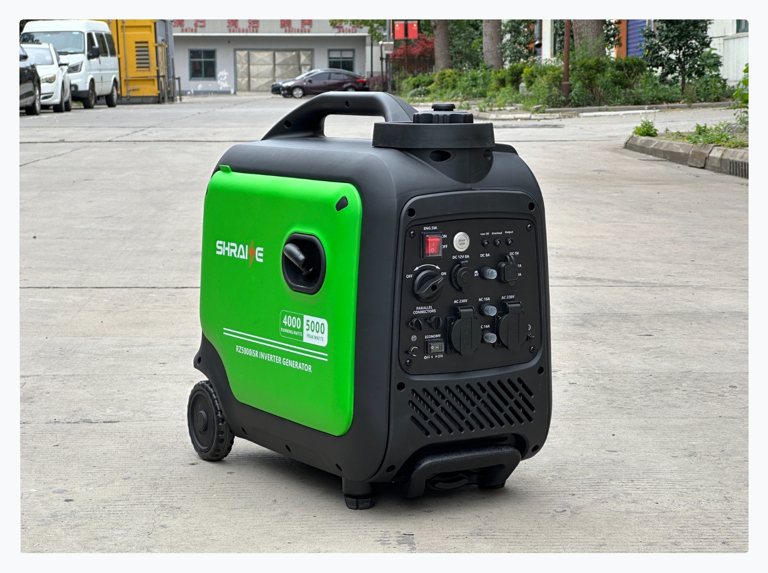 4KW Silent Inverter Generator 220V for Home Emergency Outdoor High-Power Charging RV Portable Mobile Power Supply