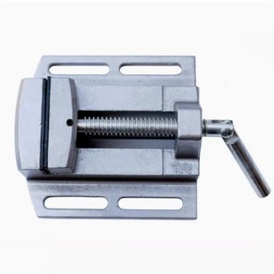 Link Cnc Aluminum Alloy Small Bench Vise 2.5inch Flat Vise Precise Clamping Matching Small Bench Drill