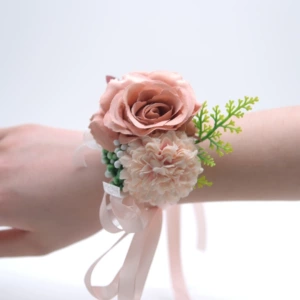 Eternal Angel Wedding Products D764 с двойным голодом розовой запястье цветочная грудь набор цветочных груд