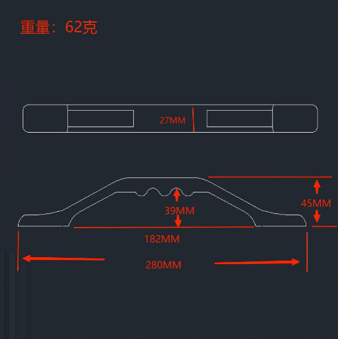 現物供給RVトレーラー部品11「プラスチックハンドル入口階段支持手すり (黒) 配4」|undefined