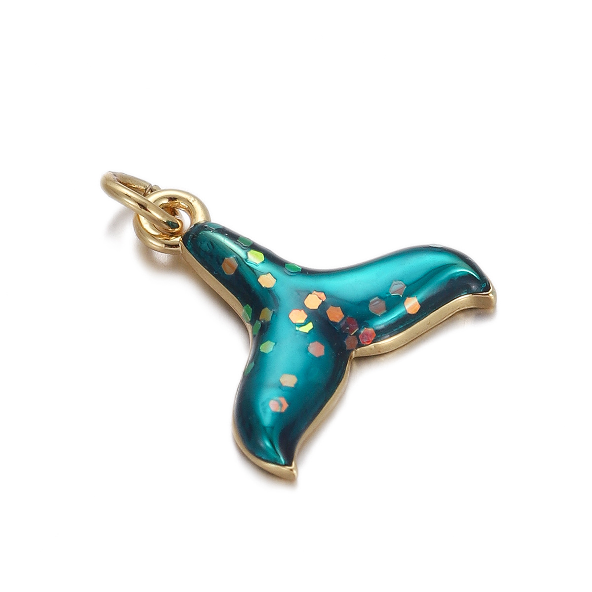 4g Weight Pendant Jewelry Making Type Gold Plated Plating Material 1 Piece Quantity Daily Occasion Copper Material Star, Heart Shape Pattern Women's Gender Enamel Design Simple Style Style 1 Piece Copper Gold Plated Star Heart Shape Pendant 28