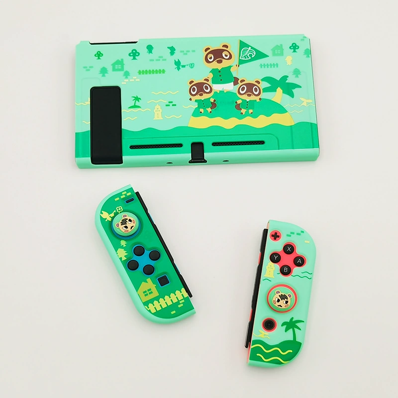 Чехол защитный для Nintendo Switch NSSWITCH, цветная оболочка с впрыском топлива, сенсорная рукоять, защитная крышка