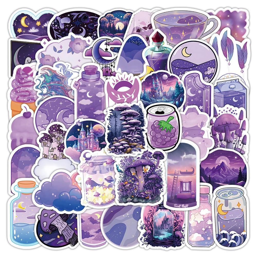 Sticker Pack, multi-design aesthetic stickers, 8×8 cm high-quality sheets, assorted counts 60–103 pcs