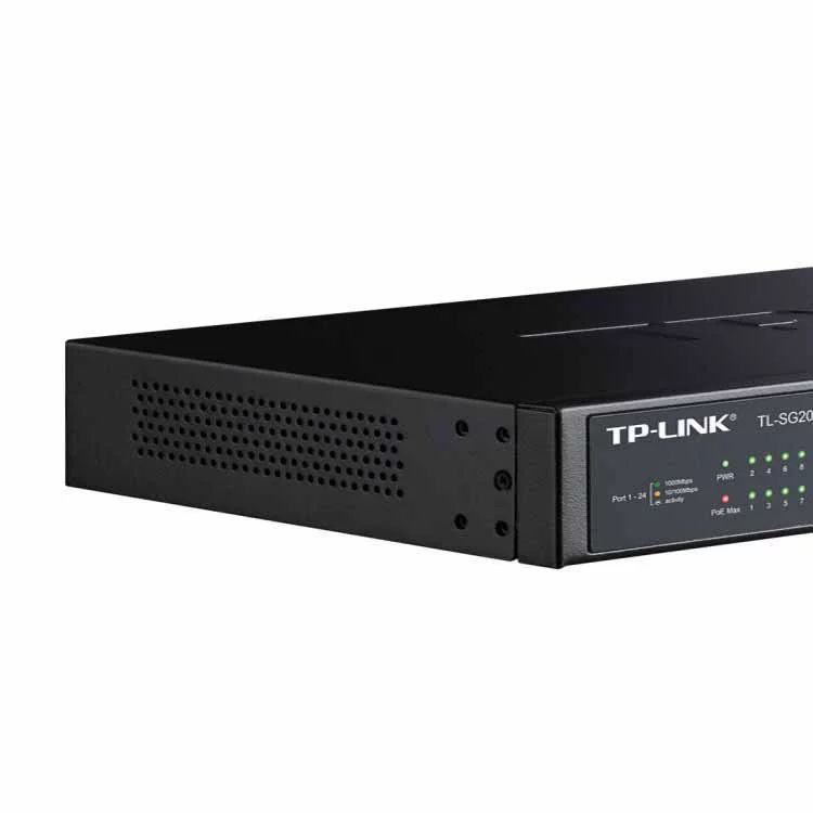 Коммутатор уровня предприятия с управлением в облаке, 24 порта Gigabit POE и питание, TP-LINK TL-SG2024MP