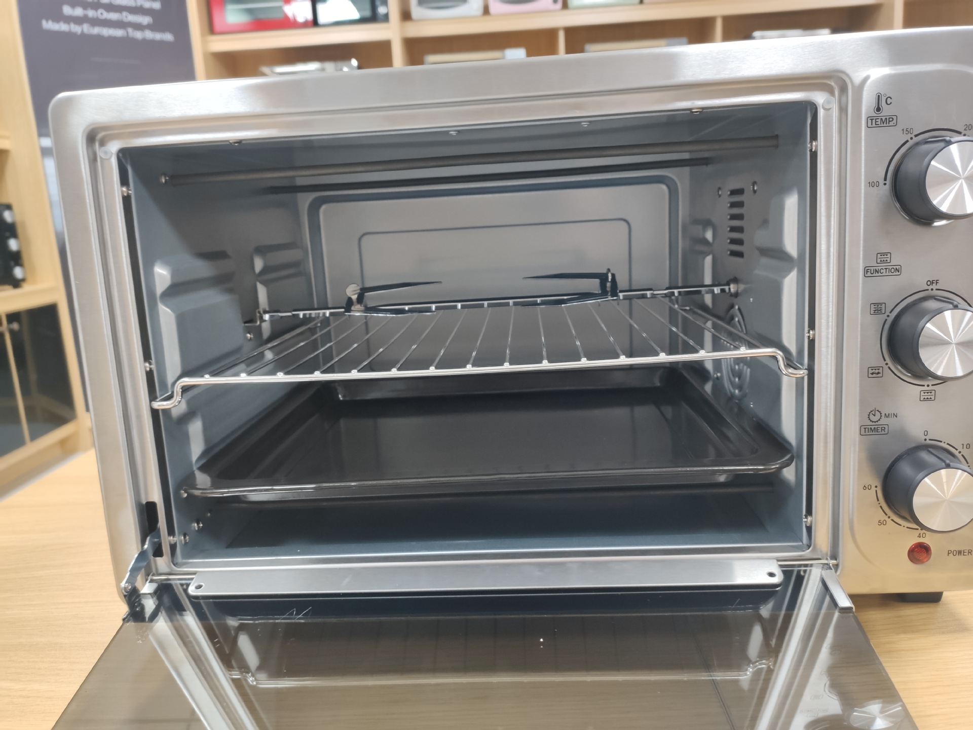 KS36 alta capacidad totalmente automática multifuncional visual sin aceite horno de aire horno eléctrico horno inteligente