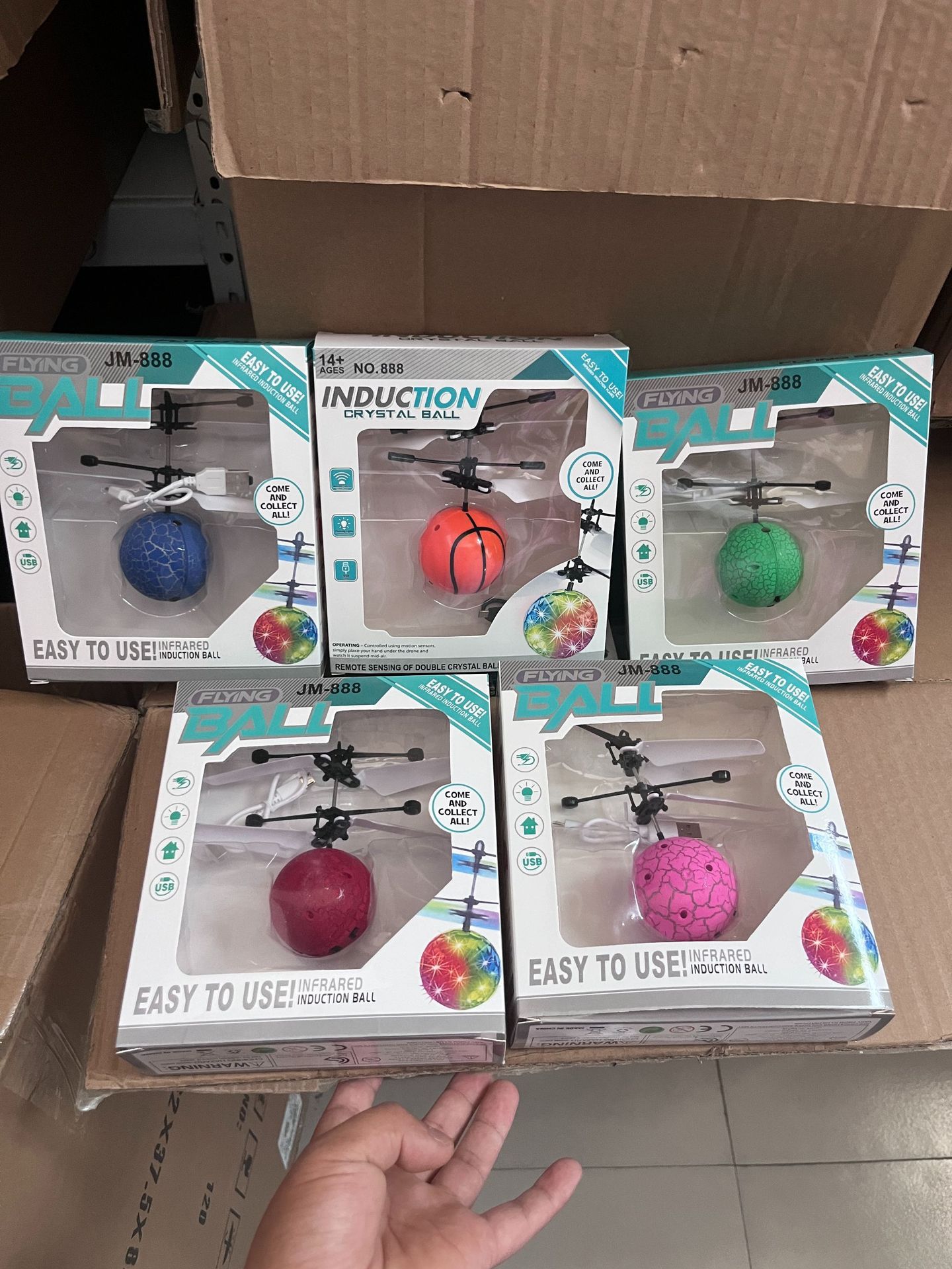 Crack ball aircraft random color 1