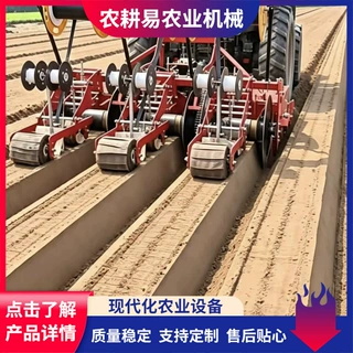 定制农田旋耕起垄压实滴灌播种一体种植设备 蔬菜小颗粒播种机