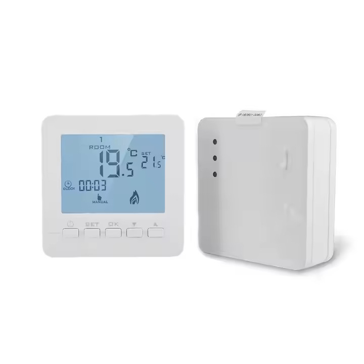 Haishengyuan Factory Direct Sales Tuya Smart I Thermostat Water Floor Heating/Electric Floor Heating/Wall-Mounted Boiler Thermostat Temperature Control