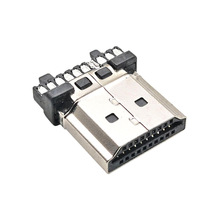 HDMI���^����ʽ�F����HDMI 19+1P�����B�����ԄӺ�20P���^��ɫ