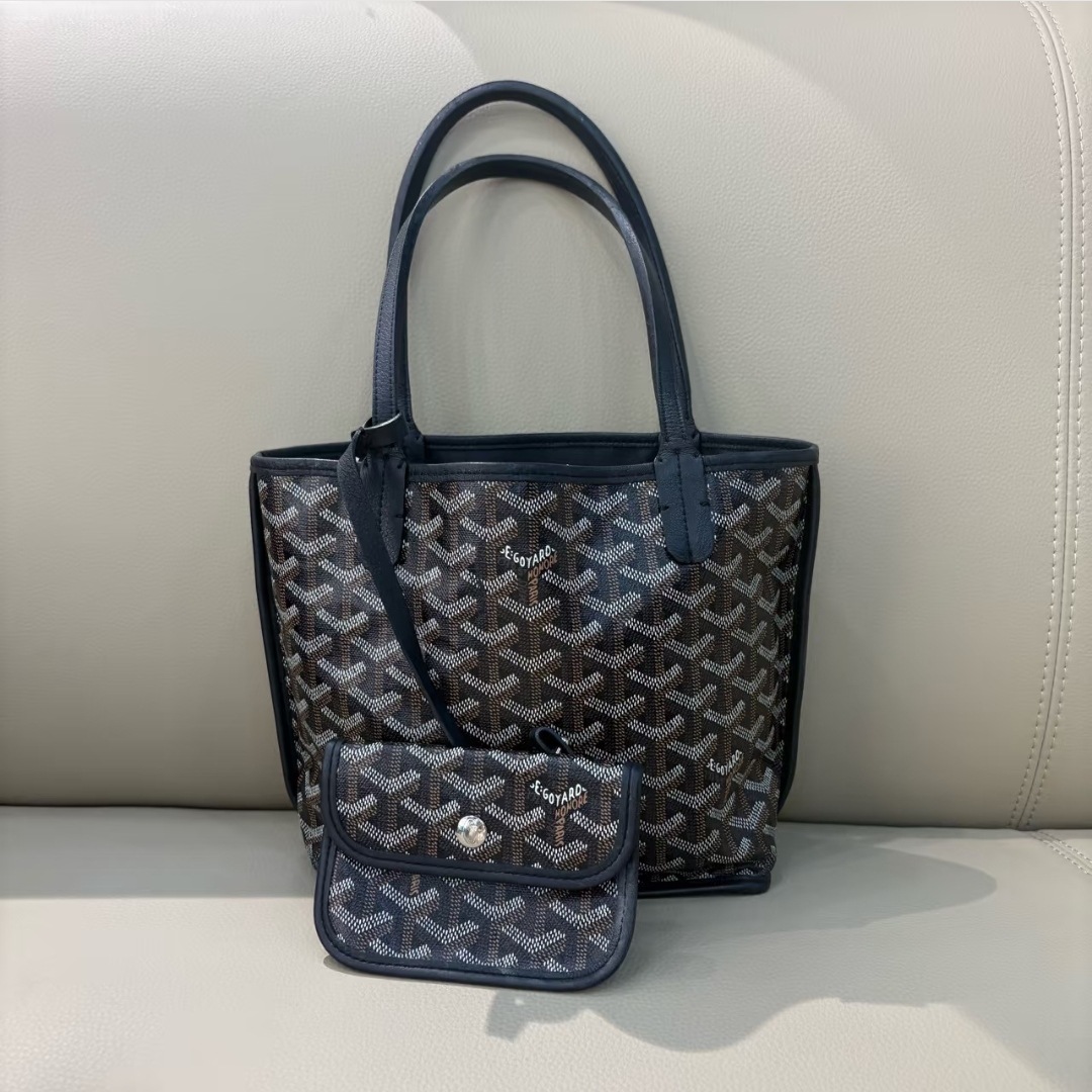 Goya dientes de perro canasta nueva cesta mini tote bolsas de compras letras de doble cara bolsas casuales