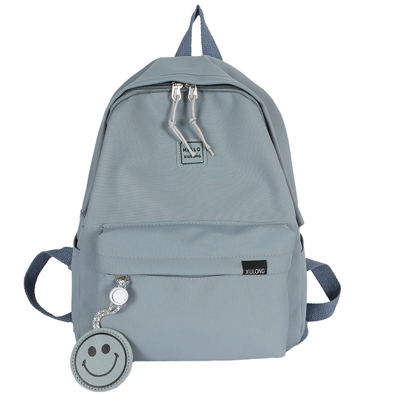 bf variado estilo coreano dulce estilo universitario mochila pequeña mochila de estudiantes fresca y encantadora Mochila de color sólido de la escuela de la niña Mori
