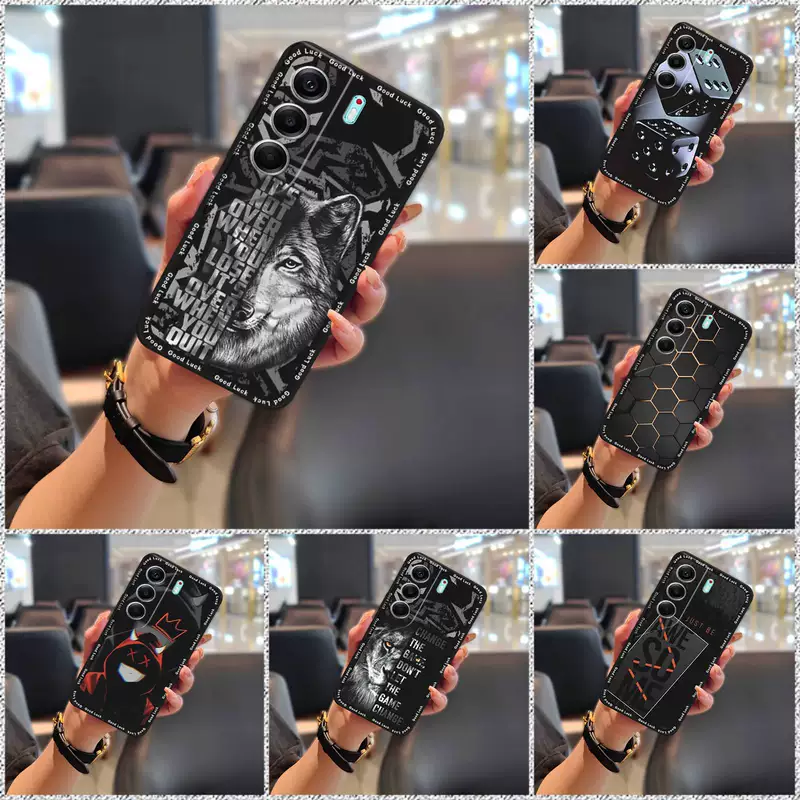 Подходящий чехол для мобильного телефона Tecno Camon40 Pro 4G/5G/Transimulator CM6/CM7, художественный граффити, простой женский