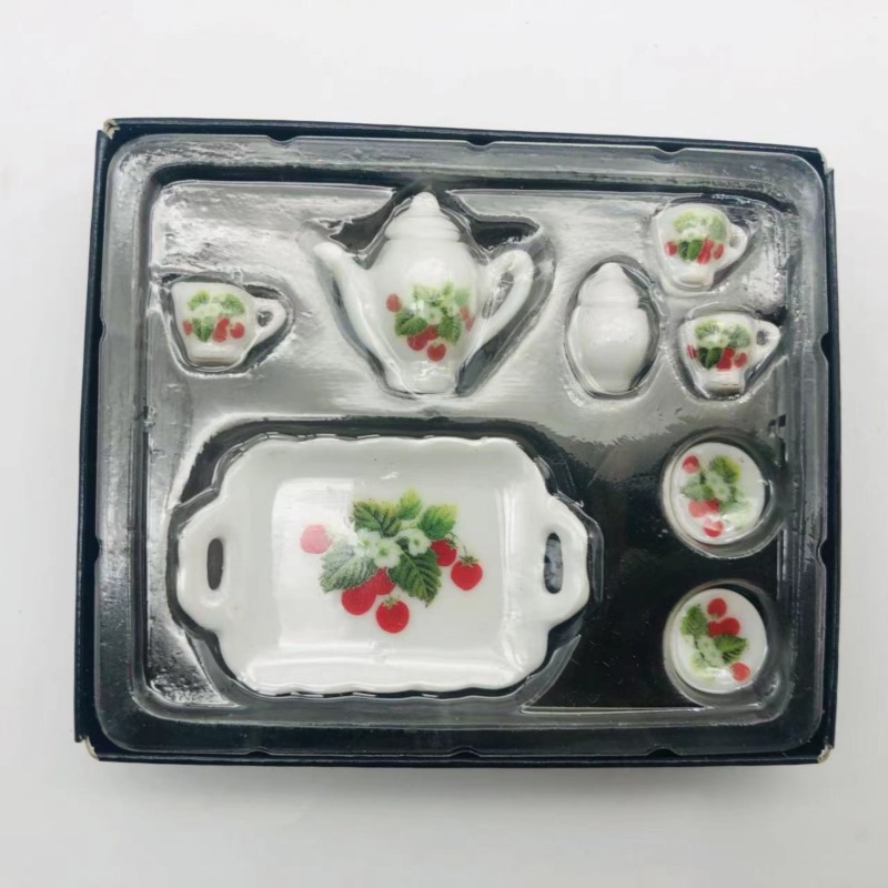 dollhouse  miniatures΢��ʳ��diyģ�ͷ���������������մɲ��