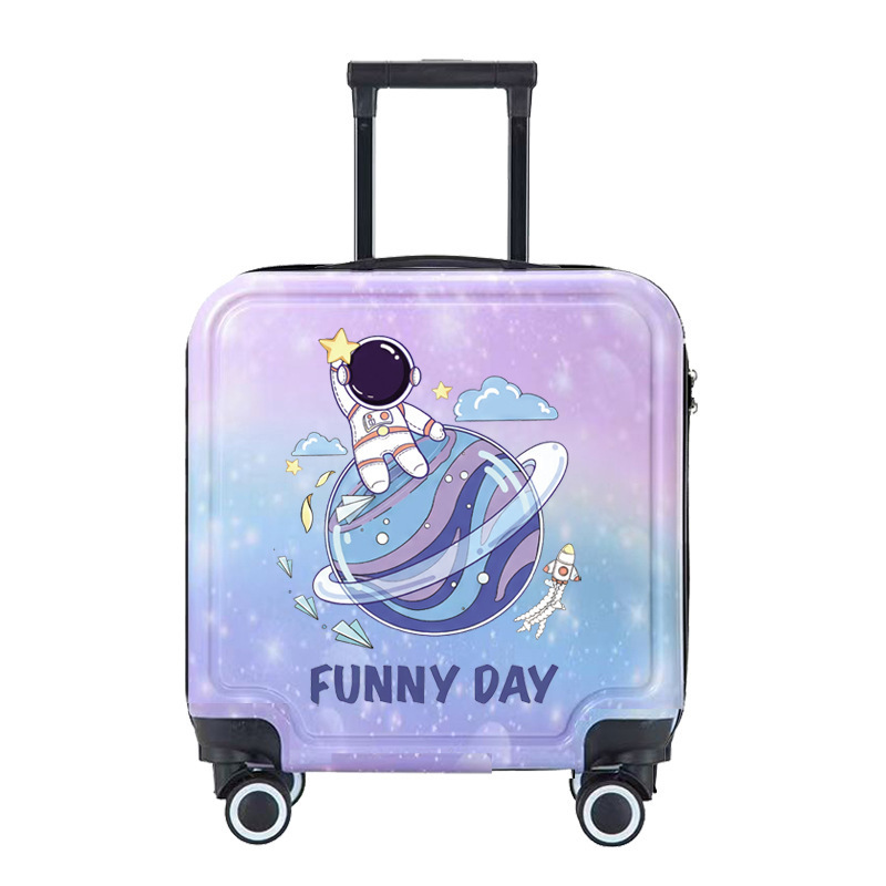 푸른 보라색 그라디언트 우주 비행사