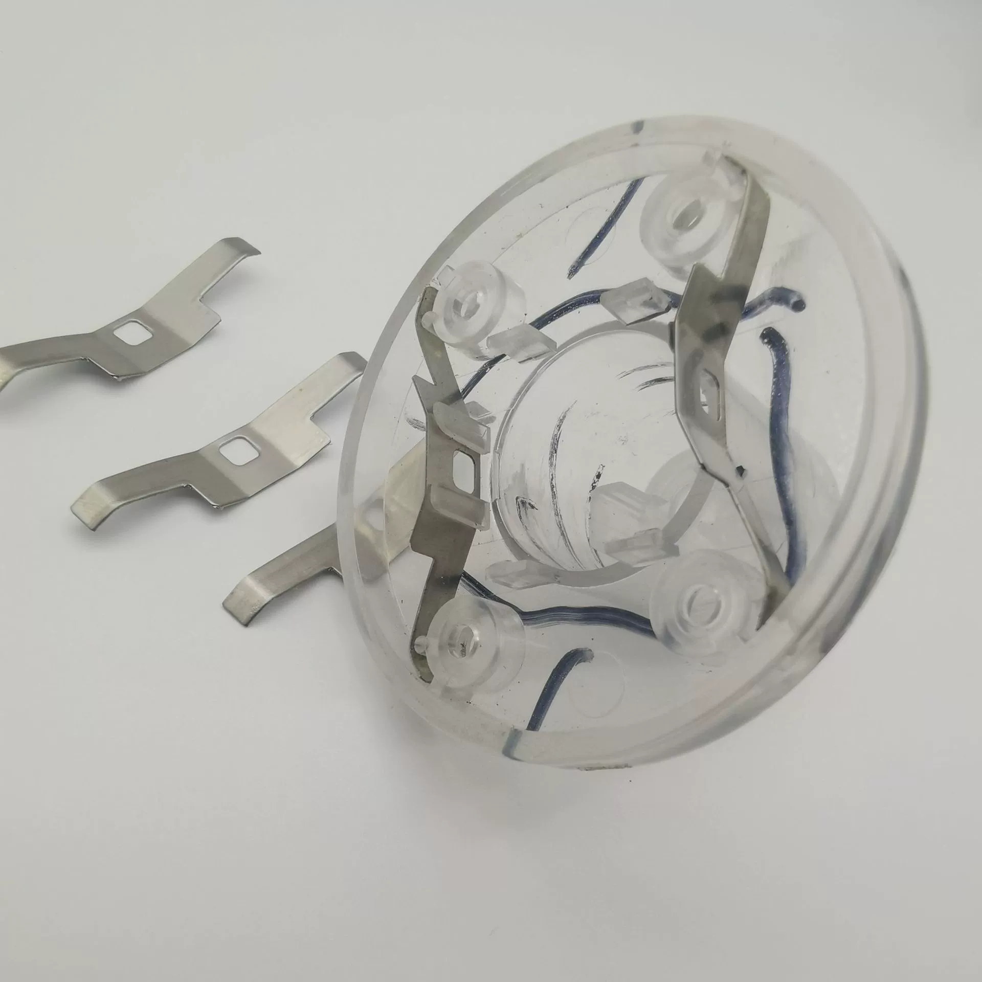 Осветительные аксессуары из нержавеющей стали, пружинная пряжка для освещения шрапнели 0,35 мм