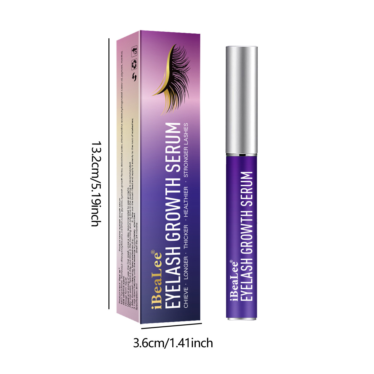 Mascara Nutriente IBeaLee Idrata Ricci Spessi e Lunghi Lascara Liquido_voghion.com
